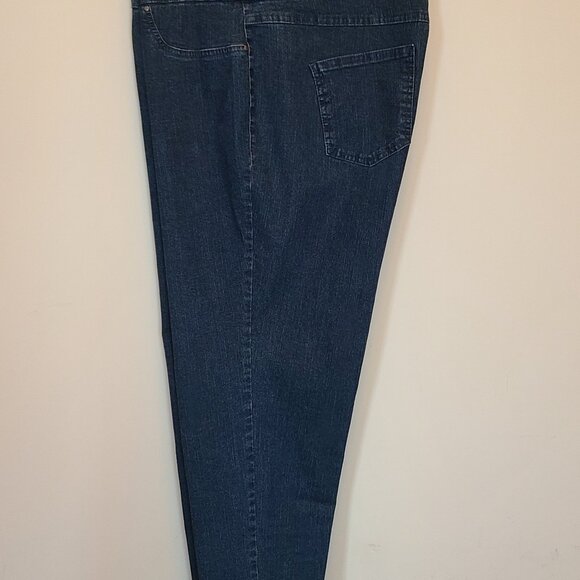 Ruby Rd Womens Jeans 20W Indigo Straight Leg Key Items Collection - Picture 12 of 12